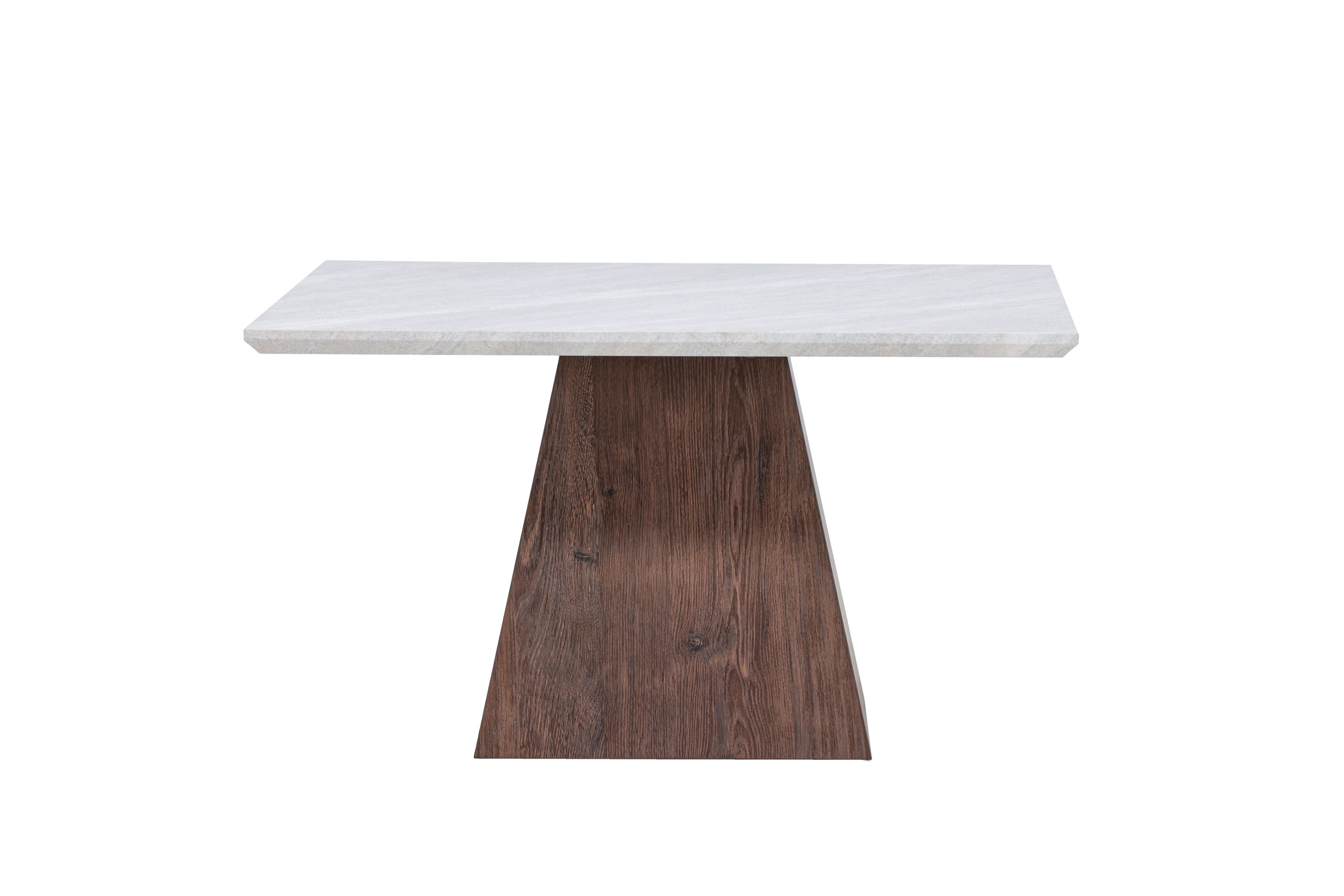 Venture Design Cael Sofabord Kvadratisk Mdf Med Marmorlook Mocca Papir 80x80x45