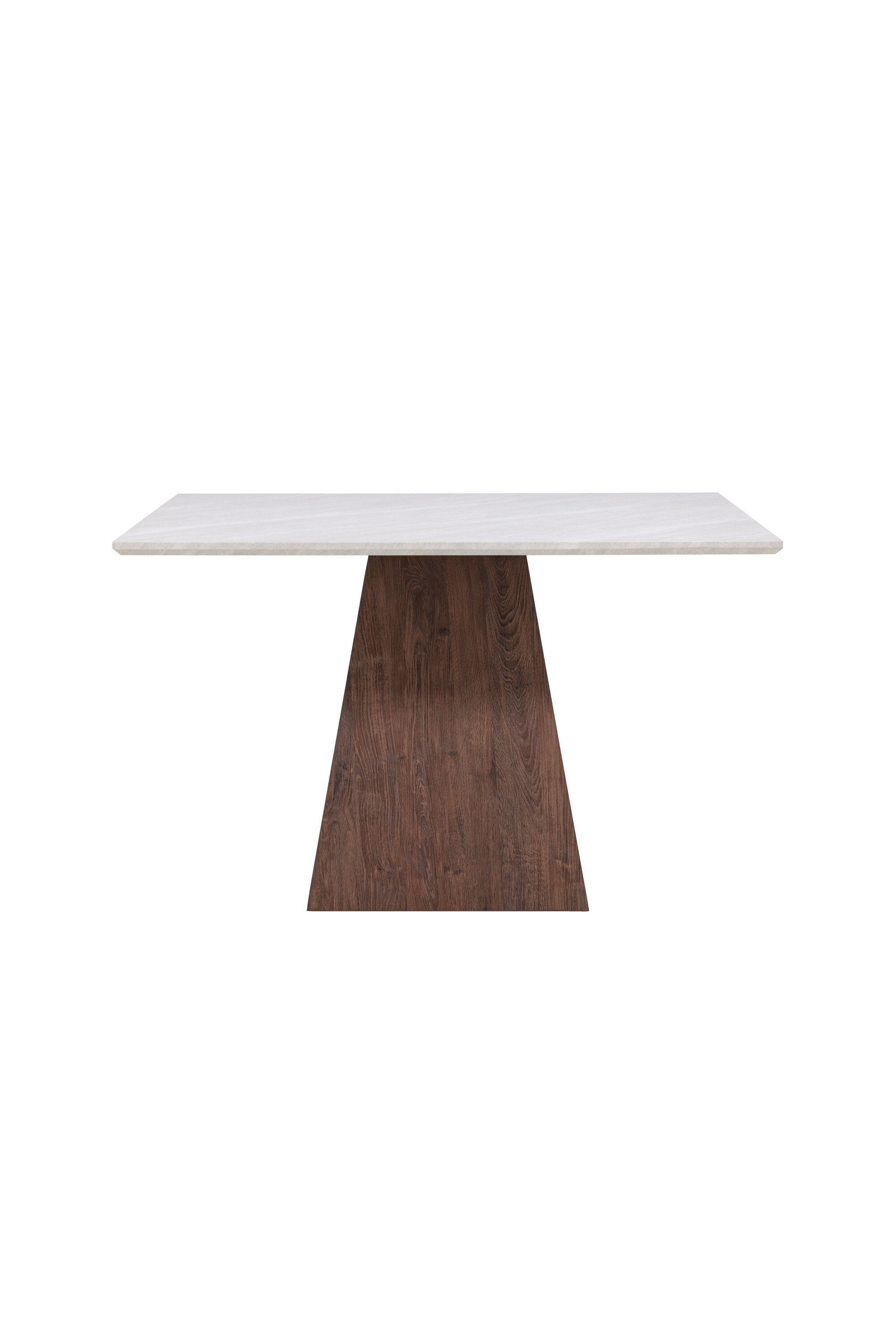 Venture Design Cael Spisebord Kvadratisk Mdf Med Stenlook Mocca Papir 120x120x75