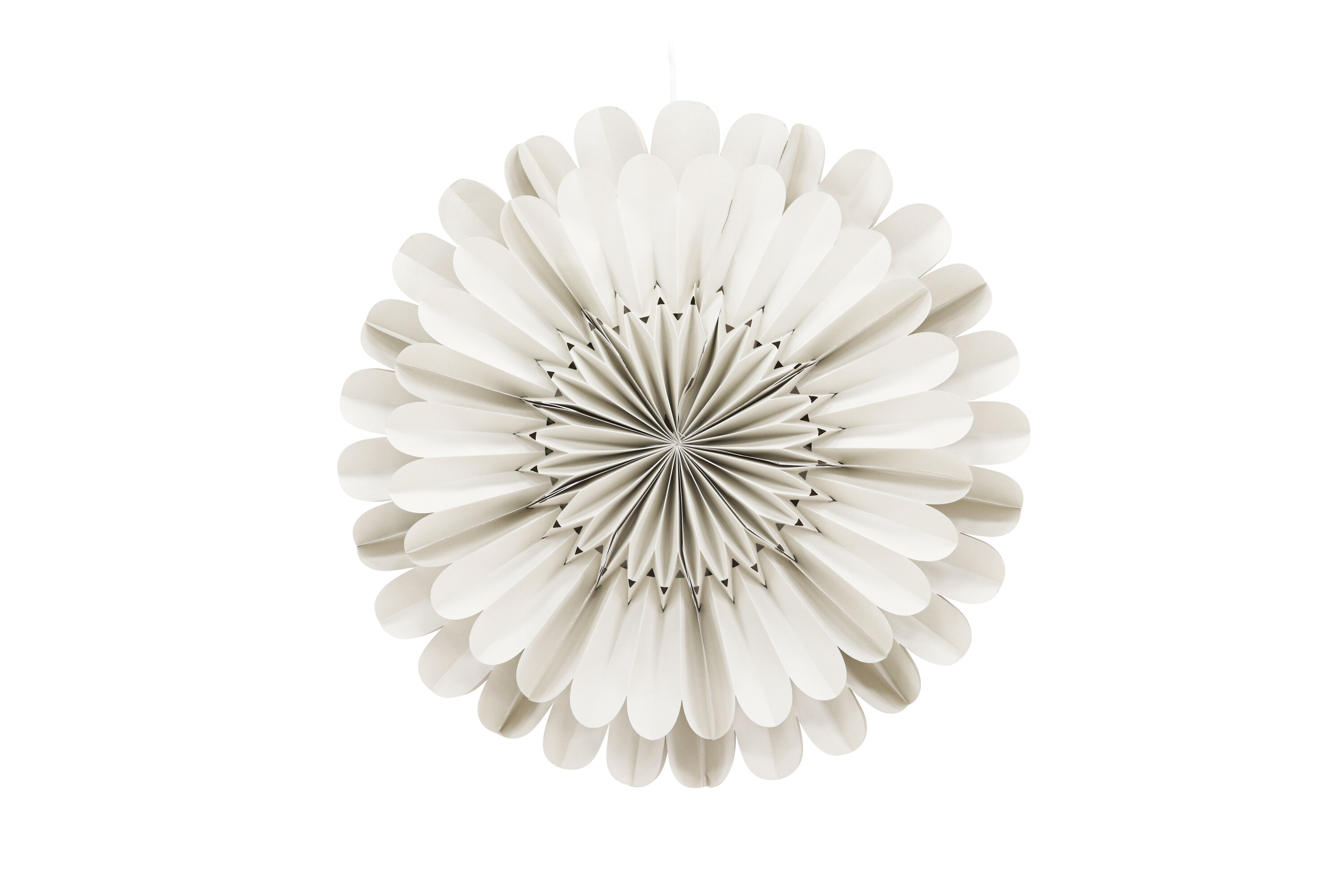 Venture Design Jarvsn Loftlampe Beige Papir ø60