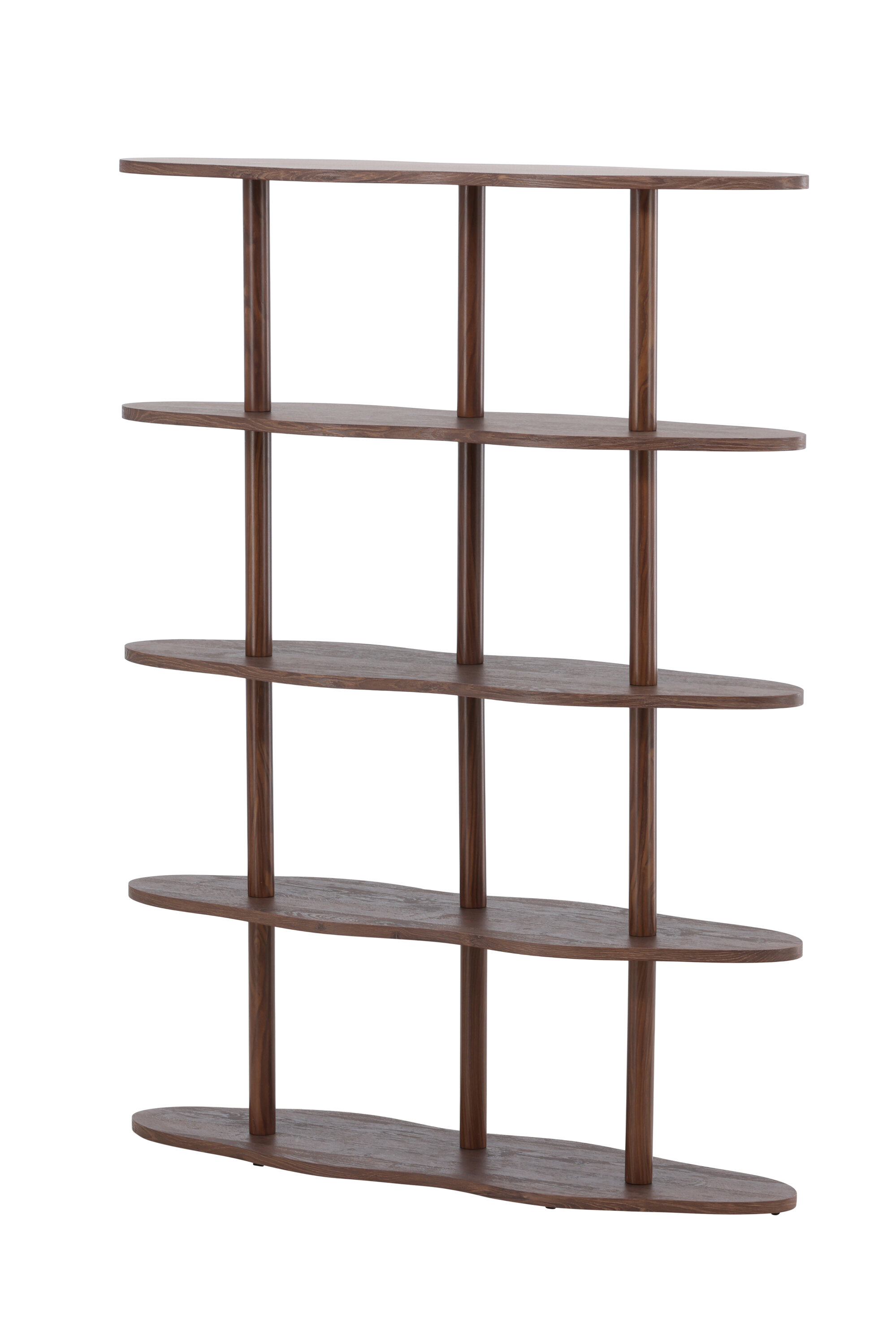 Venture Design Moln Bogreol Hylder Mdf Med Mocca Papir 105x30x140