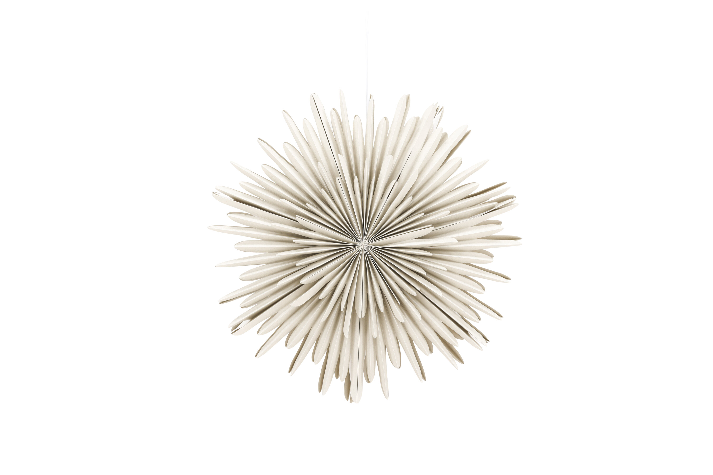 Venture Design Salen Loftlampe Beige Papir 60cm