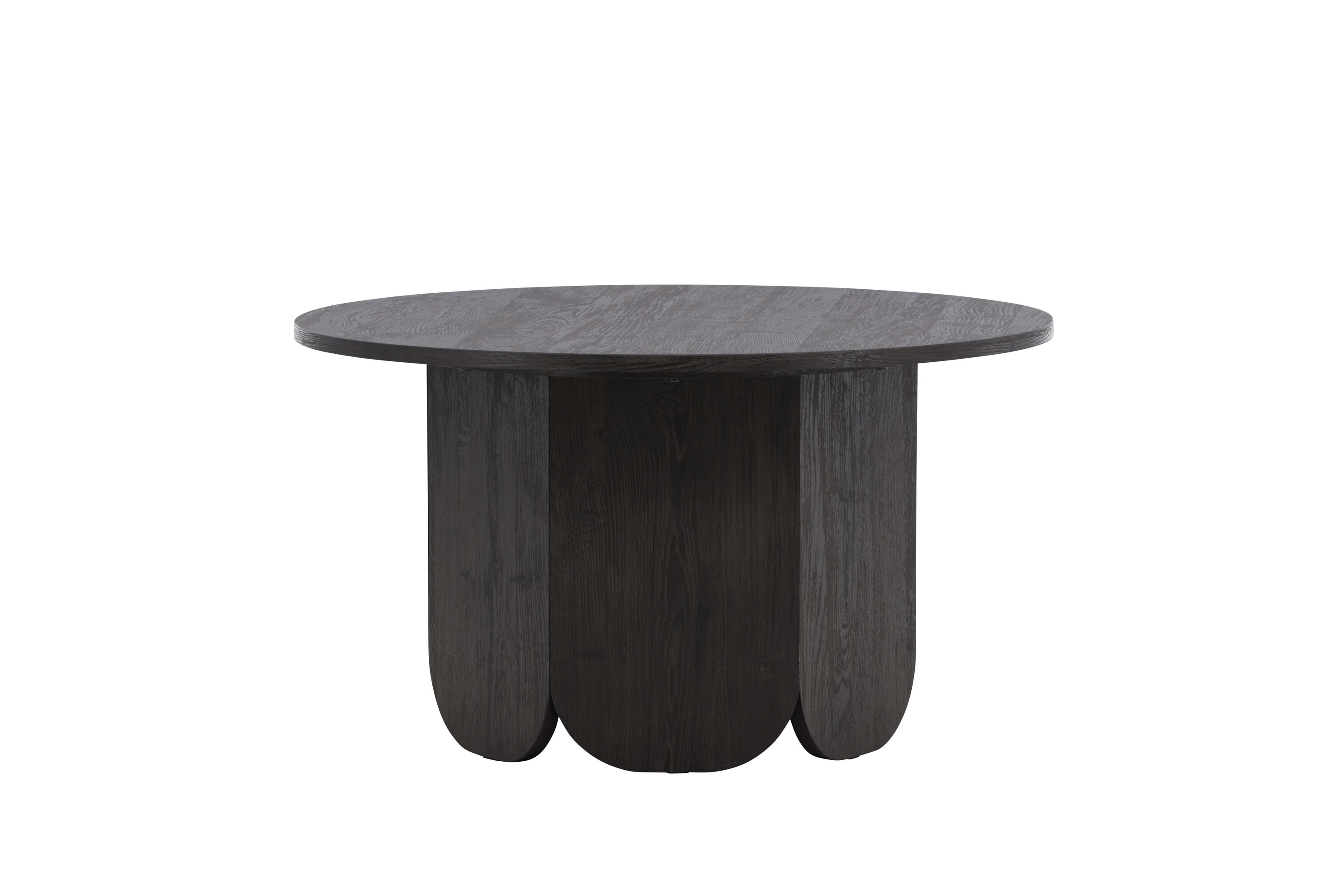Venture Design Tekla Sofabord Rund Mdf Med Sort Papir ø80x45