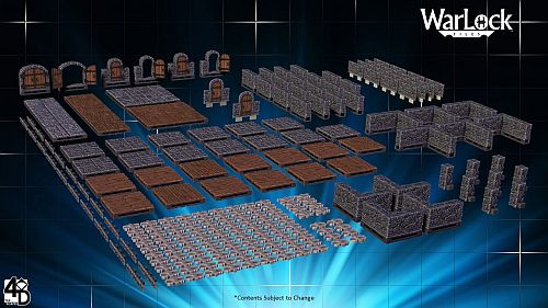 Warlock Tiles: Dungeon Tiles