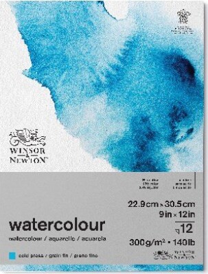 Winsor   Newton Akvarelpapir 22x30 Cold Press Ark