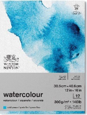 Winsor   Newton Akvarelpapir 30x40 Cold Press Ark