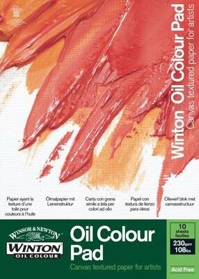 Winsor   Newton Blok Til Oliemaling 31x23 Ark