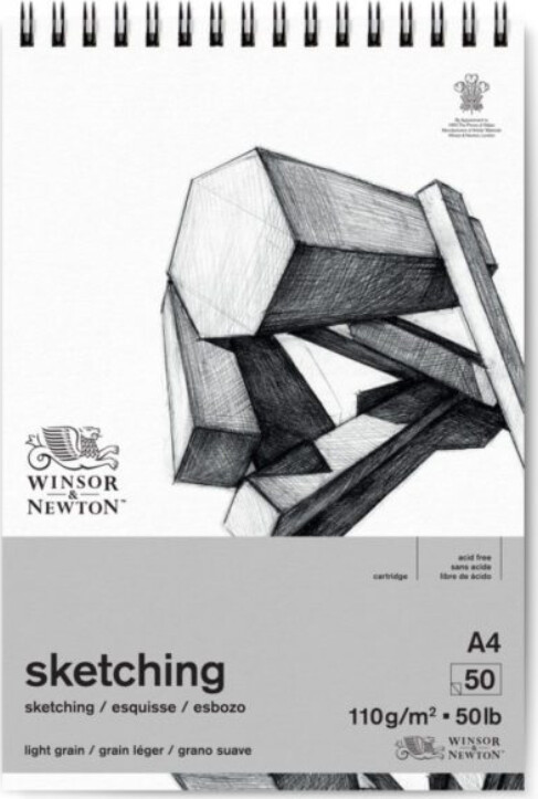 Winsor   Newton Skitseblok 110g Sider