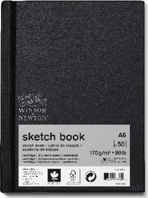 Winsor   Newton Skitsebog Sketchbook 170g Sider