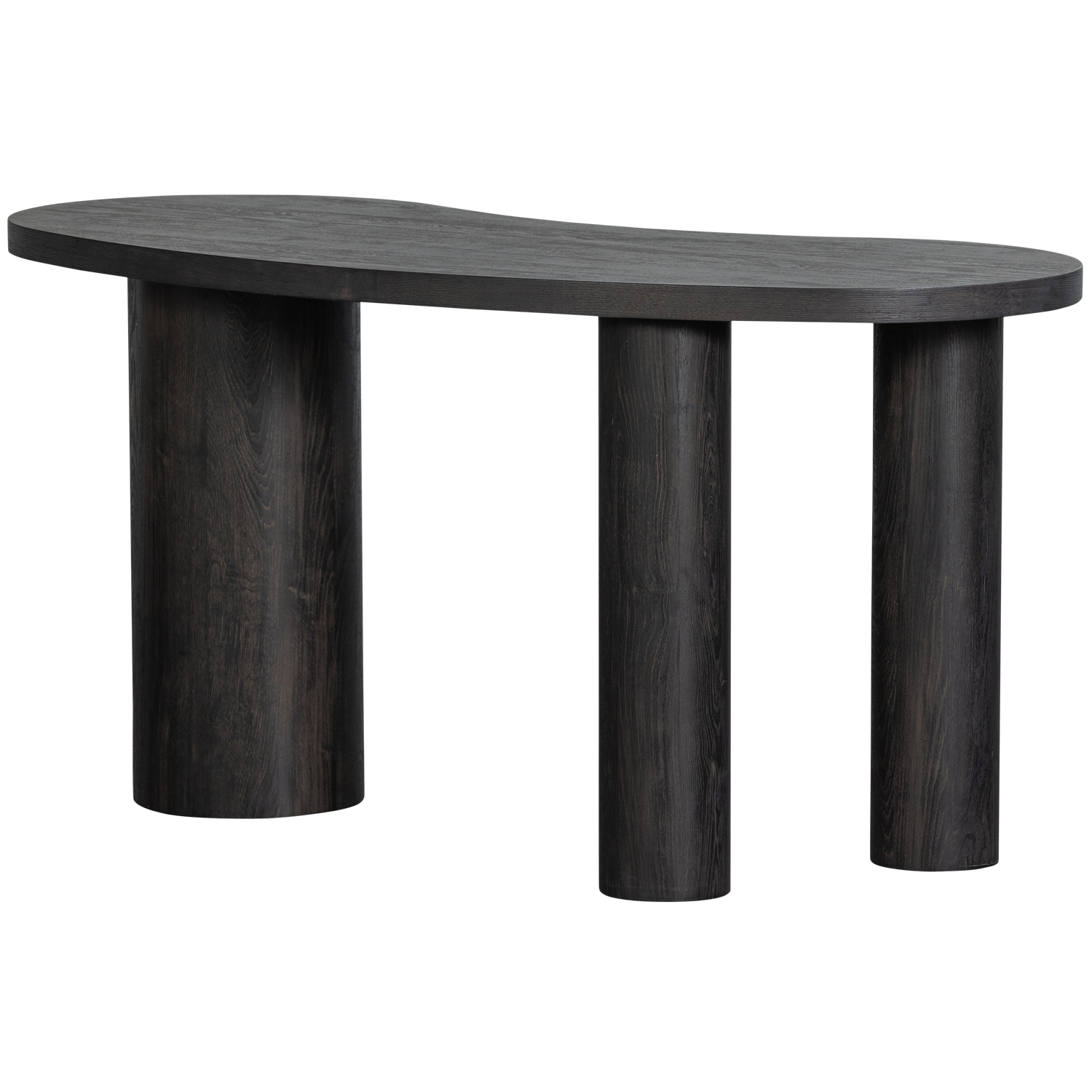 Woood Maan Sidebord Organisk Mørkebrun Papir Mdf 150x70