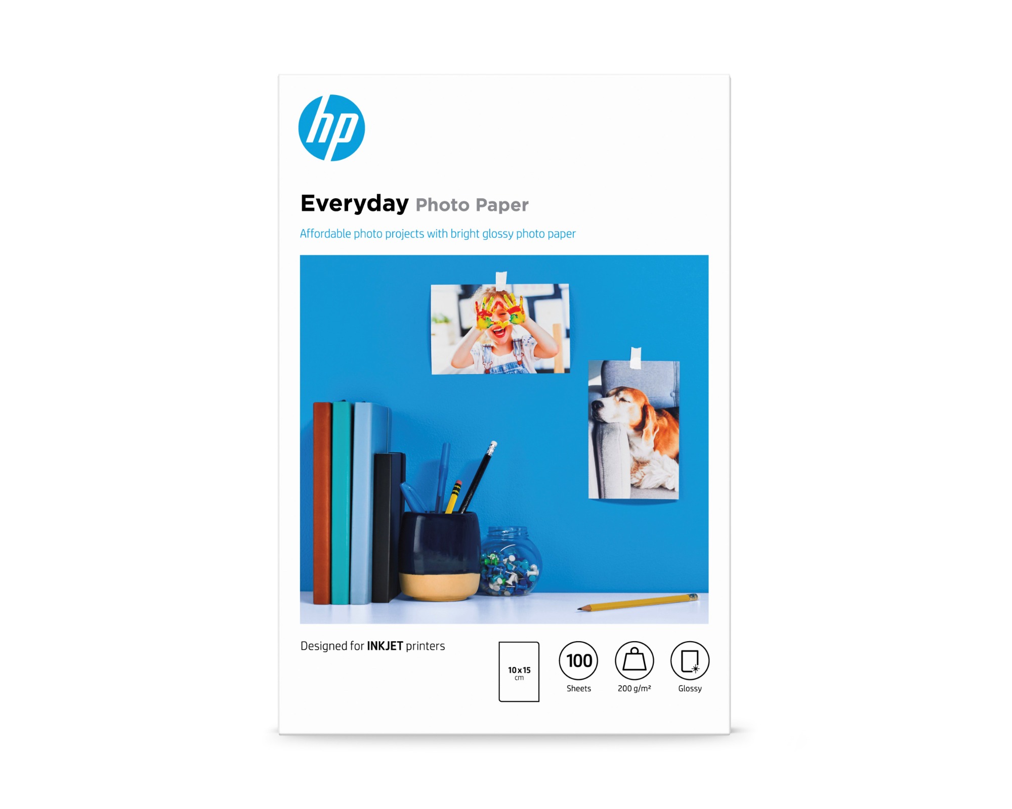 10x15cm Everyday Glossy Photo 200g 100