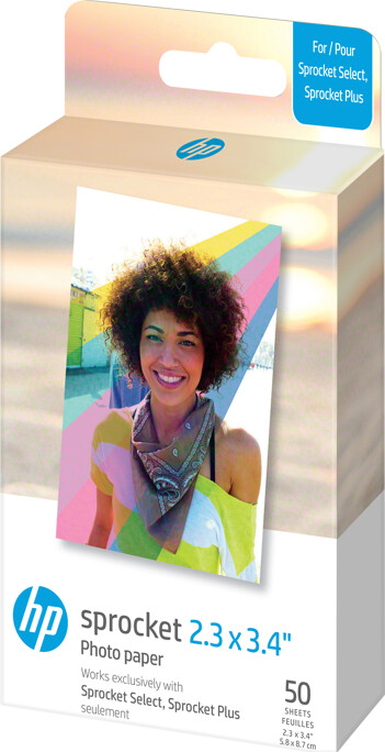 Zink Paper For Sprocket Select Pack 3x3
