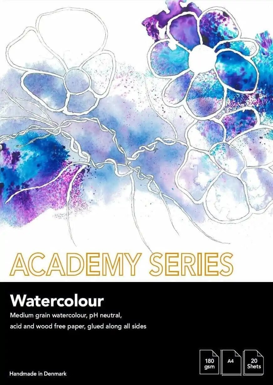 Akvarelblok Academy 180 Ark Academy Series