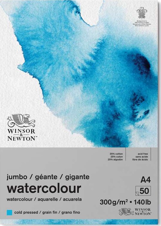 Akvarelblok Cold Press Winsor   Newton Ark