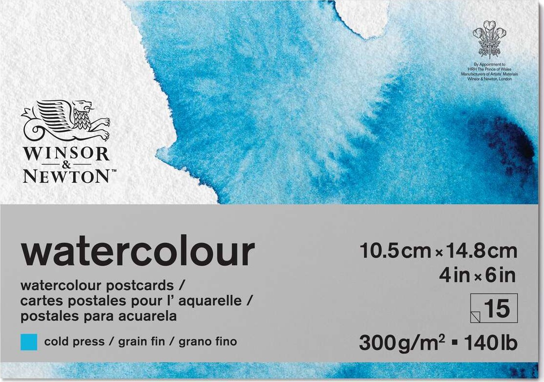 Akvarelblok Koldpresset Sider Winsor   Newton