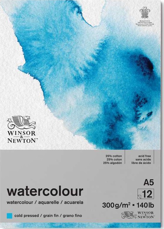 Akvarelpapir Cold Press Winsor   Newton Ark