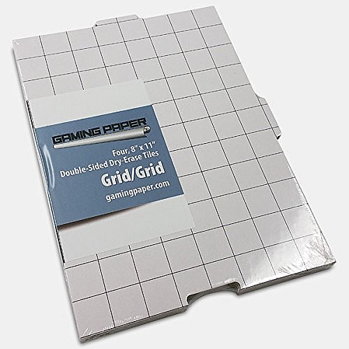 Battle Mat Gaming Paper Tiles Pack Ampquot Square Ampquotx11ampquot