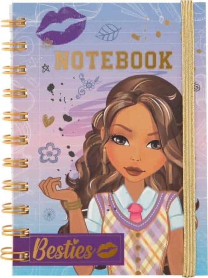 Besties Notesbog 120 Sider Med Linjeret