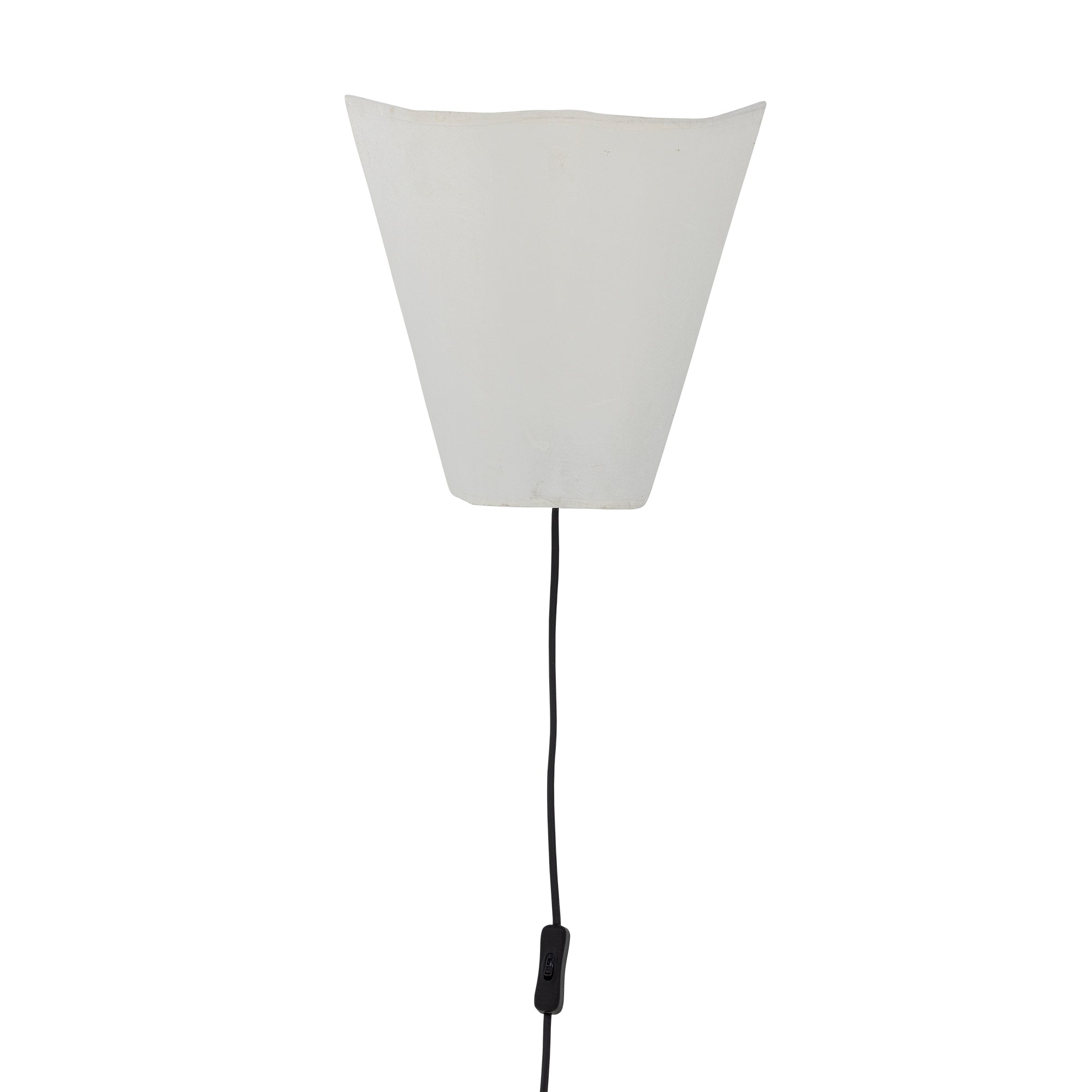 Bloomingville Janese Væglampe Hvid Papir L28  H28  B14