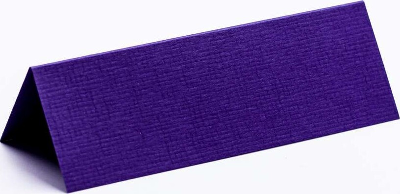 Bordkort Blanke Mørk Lilla Tekstureret 10x7 Stk Paper Exclusive