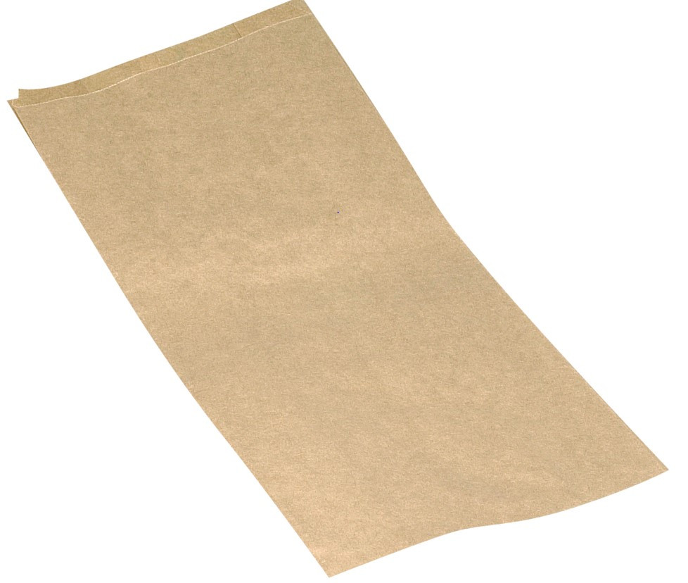 Brødpose 5x8x16 Brun 1000 Stk Papir Sidefals Fødevaregodkendt