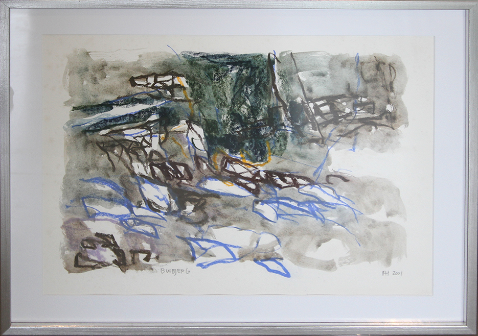 Bulbjerg Kunst Papir Frank Hammershøj  Malerier Lavet Frank Hammershøj  Køb Her