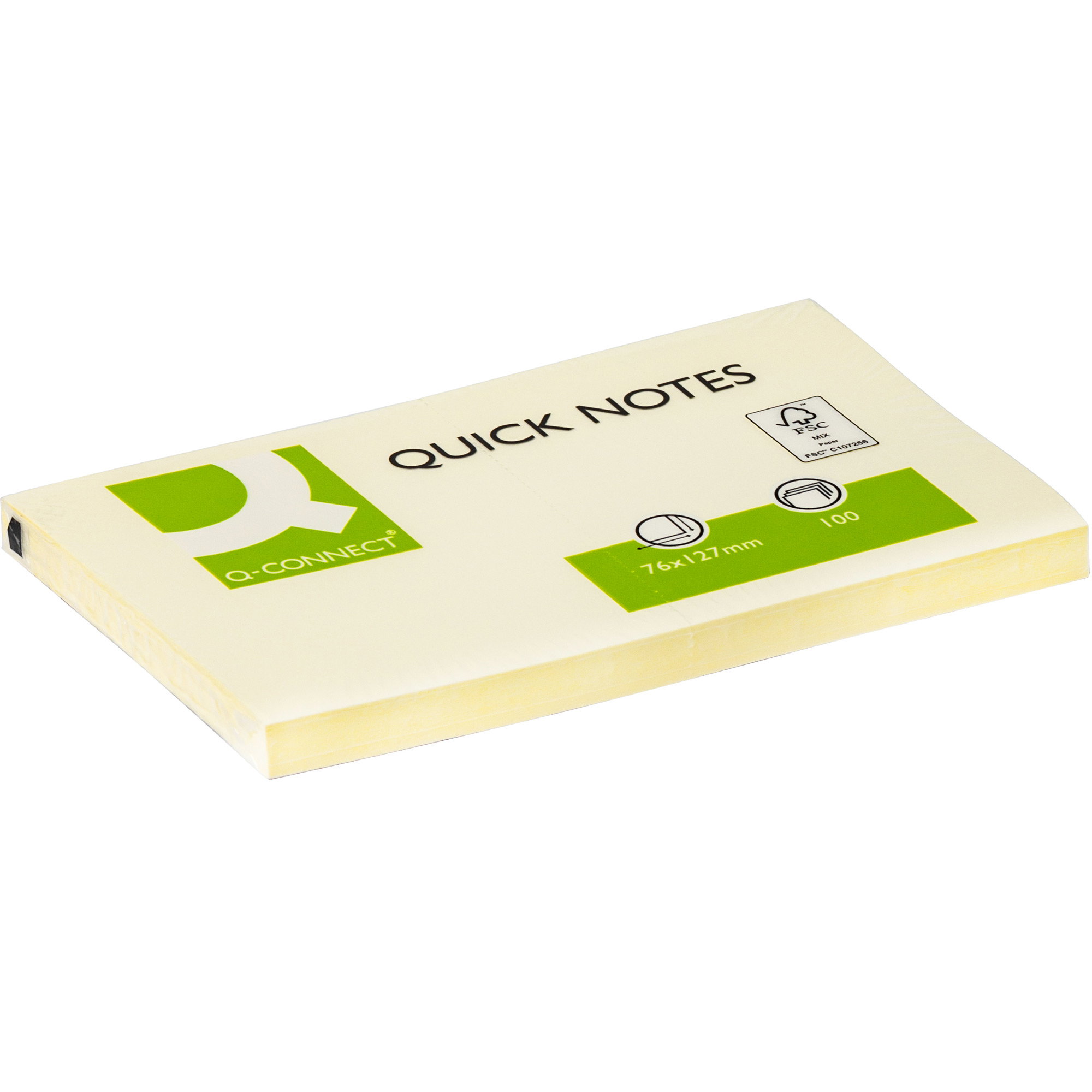 Connect Notes Gul 76x127mm