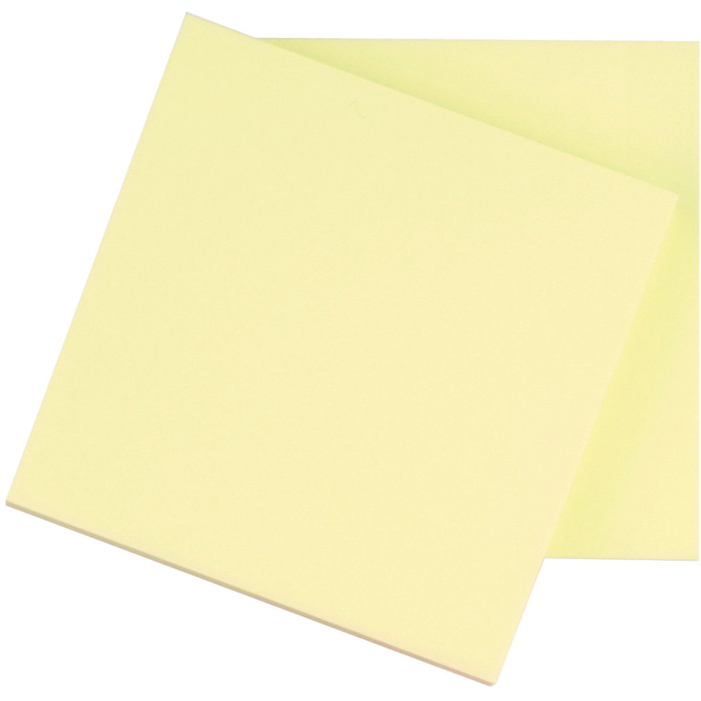 Connect Notes Gul 76x76mm Gul