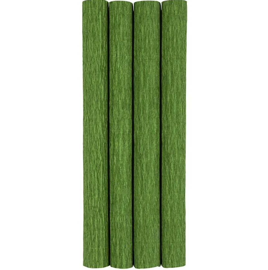 Crepe Papir Ark Grøn