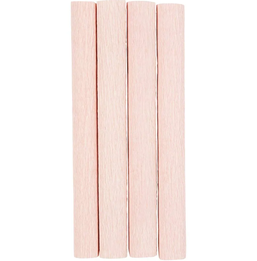 Crepe Papir Ark Sart Rosa