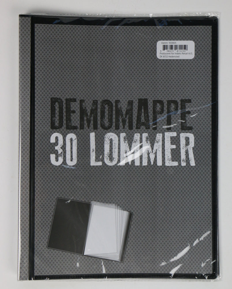 Demomappe Relief Med Lommer