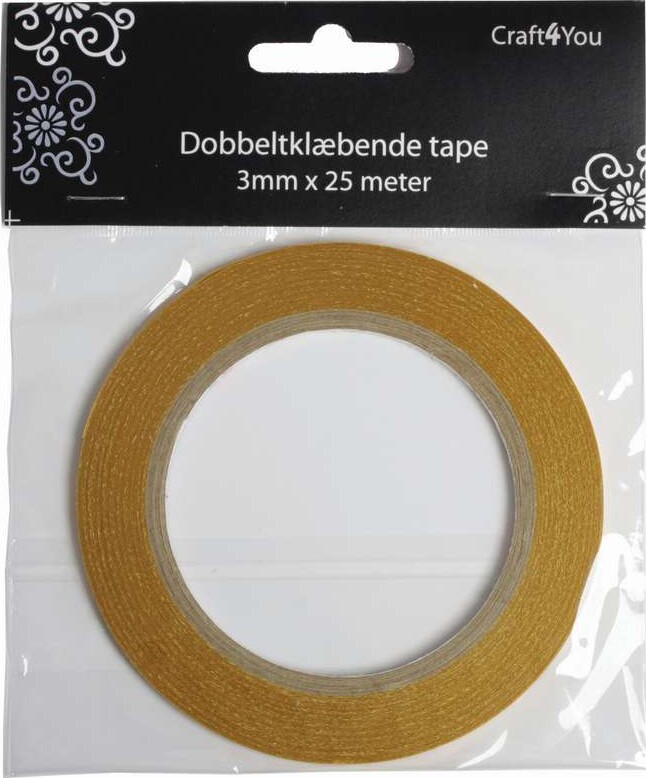 Dobbeltklæbende Tape Syrefri Paper Line