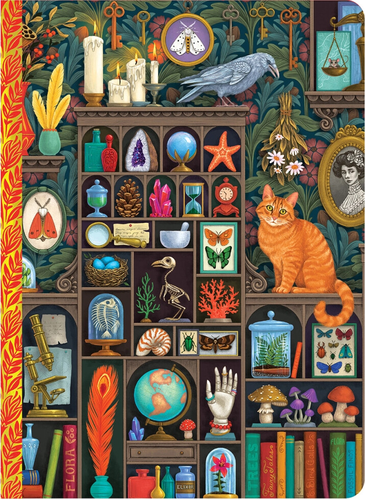 Eeboo Notesbog Prikket Linjeret Alchemist Cabinet