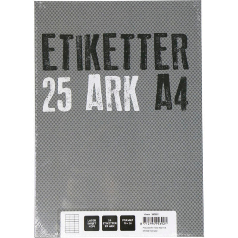 Etiket Kopi Relief 0x36 0mm