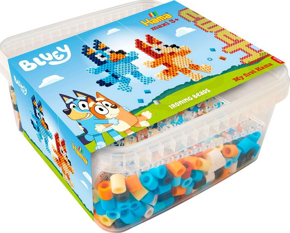 Hama 8756 Bluey 900 Maxi Perler  Perleplade  Snor  Papir