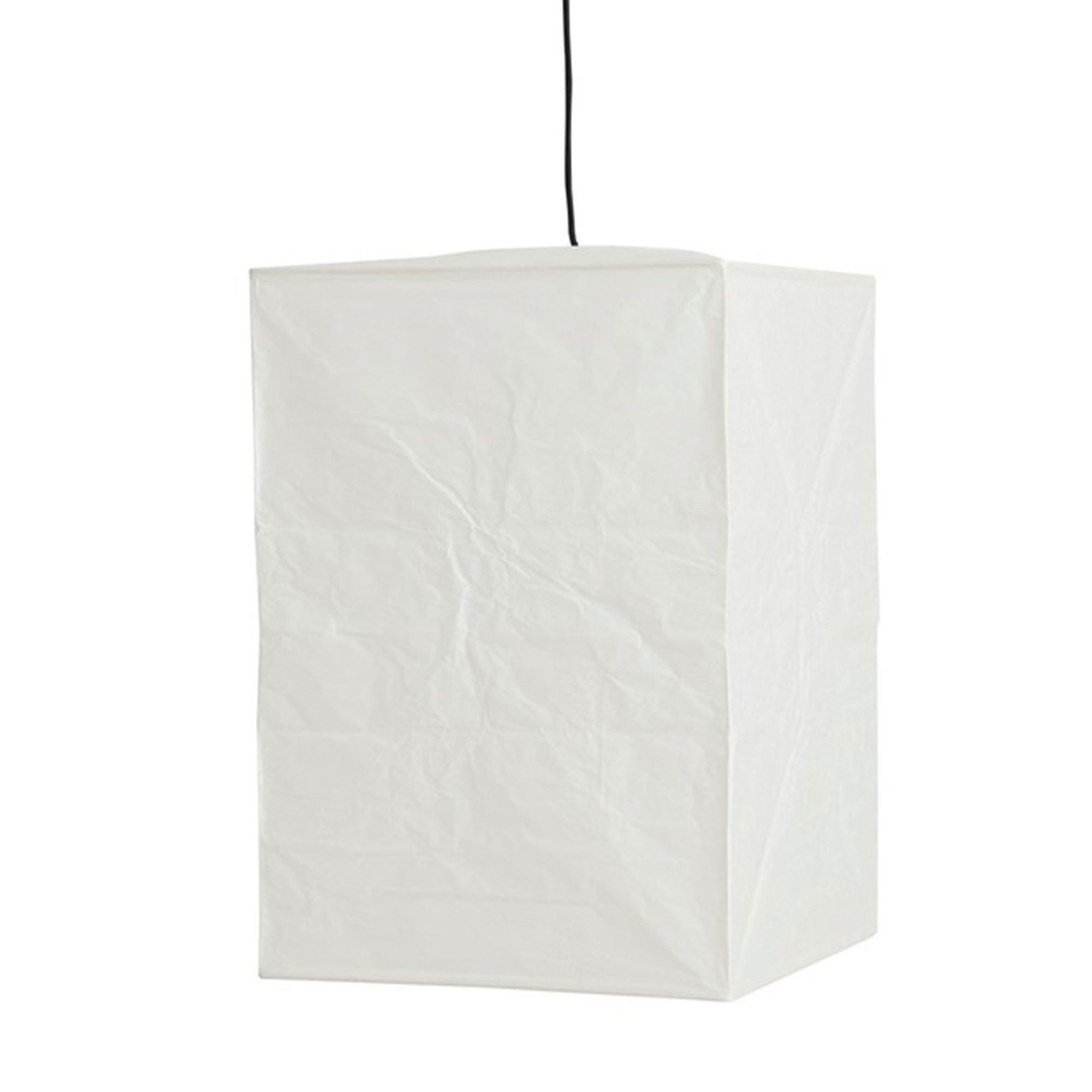 Hay Paper Shade Cube High Lampeskærm Hvid