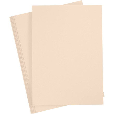 Karton Ark 210x297 180 Beige 20ark