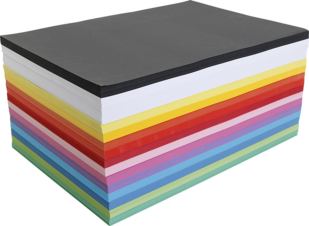 Karton Farvet 3x300 Ark Colortime