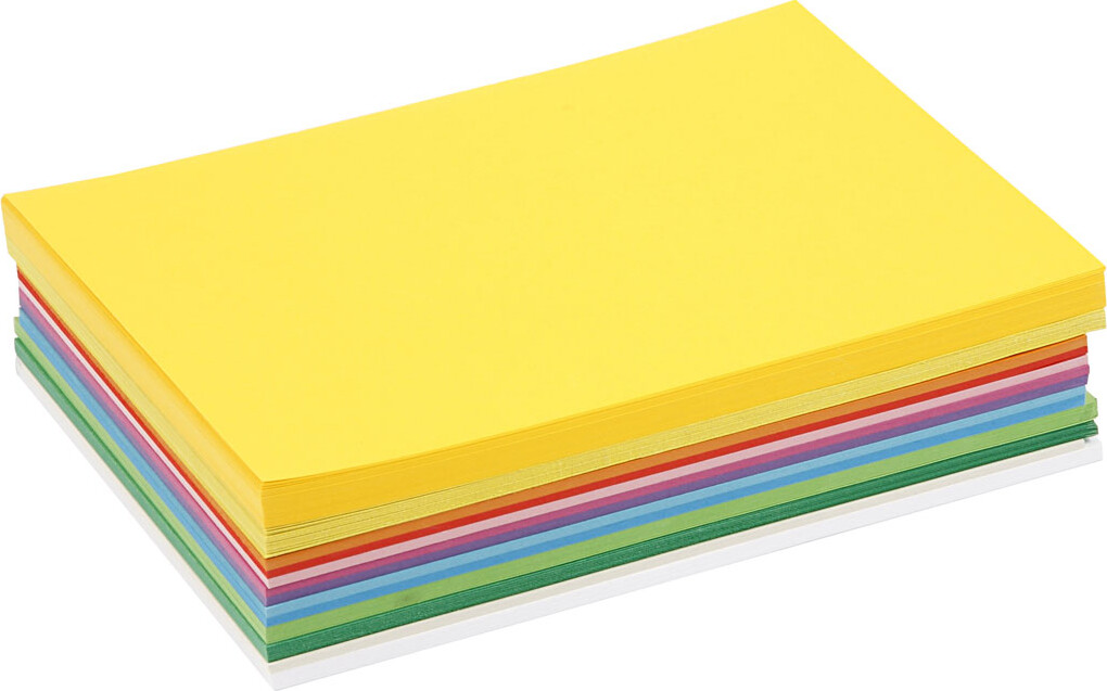 Karton Forskellige Påskefarver 300 Ark Colortime