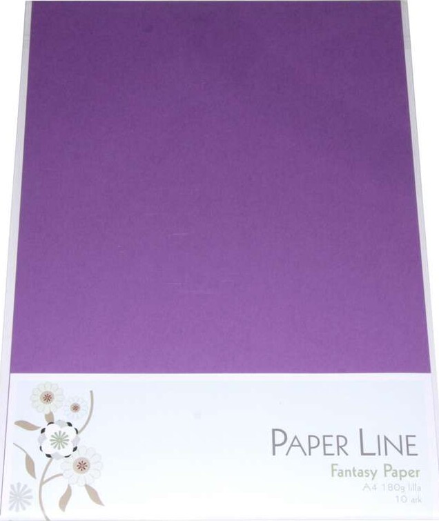 Karton Lilla Ark 180 Fantasy Paper Paper Line