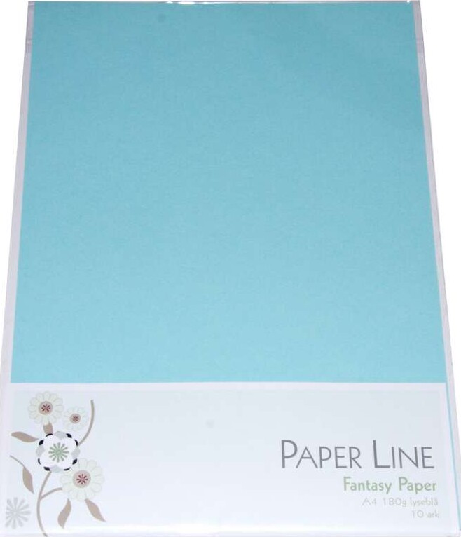 Karton Lyseblå Ark 180 Fantasy Paper Paper Line