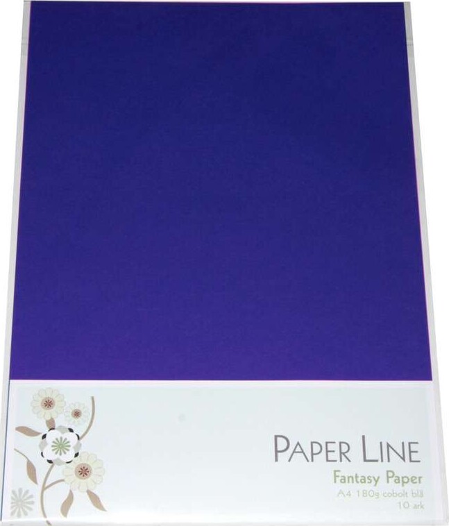 Karton Mørkeblå Ark 180 Fantasy Paper Paper Line