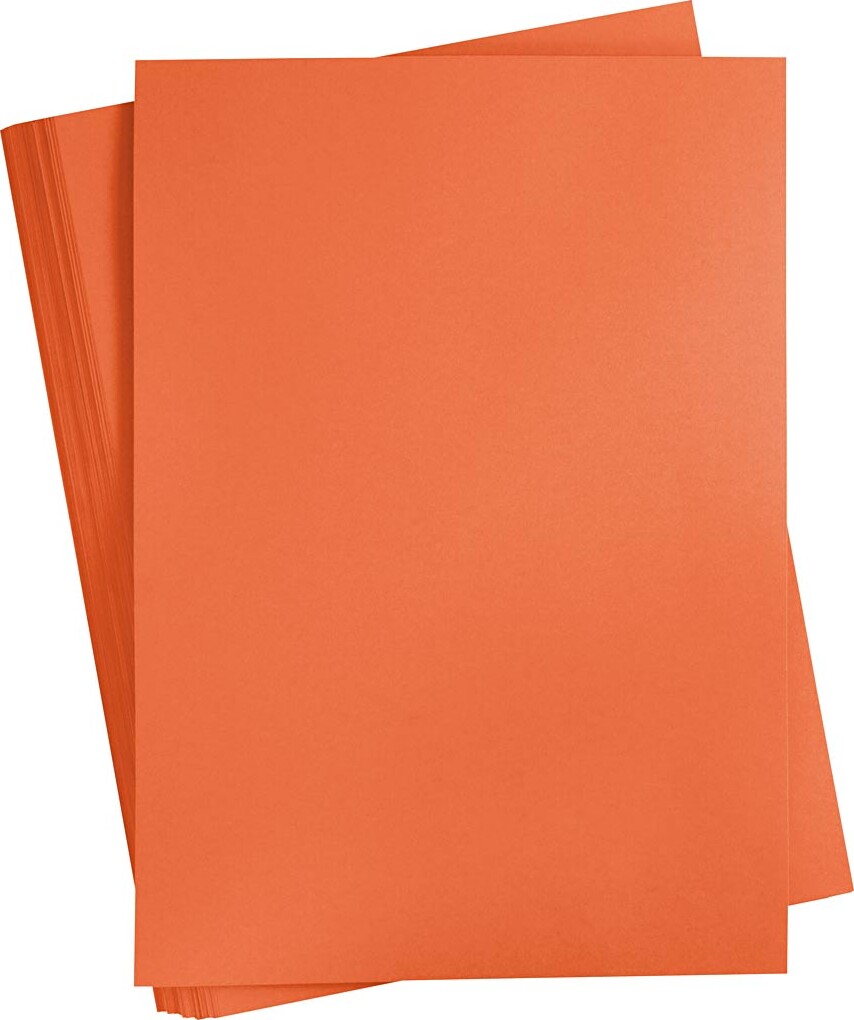 Karton 180 Orange 100 Ark Creativ Company