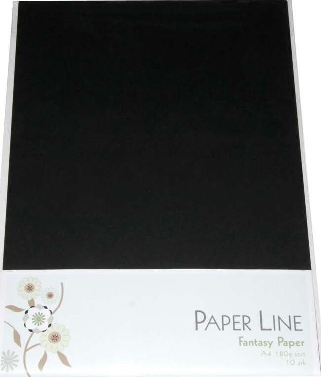 Karton Sort Ark 180 Fantasy Paper Paper Line