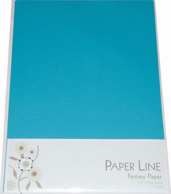 Karton Turkis Ark 180 Fantasy Paper Paper Line