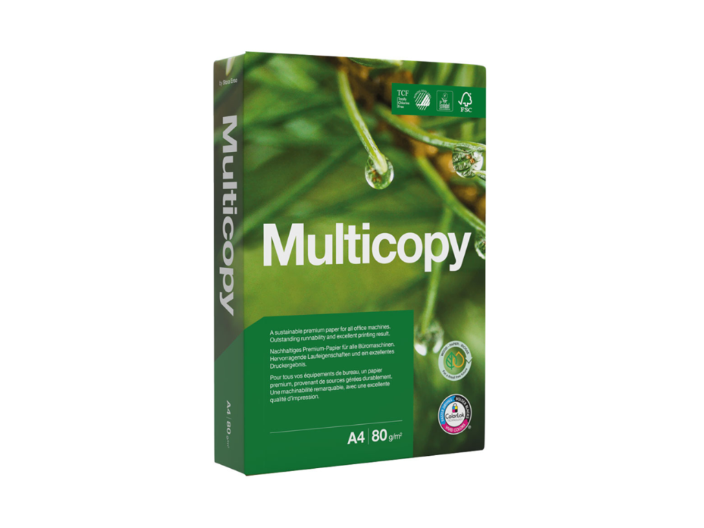 Kopipapir Multicopy Huller 500 Ark
