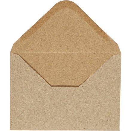 Kuvert Kuvert Str 5x16 110 Natur Stk