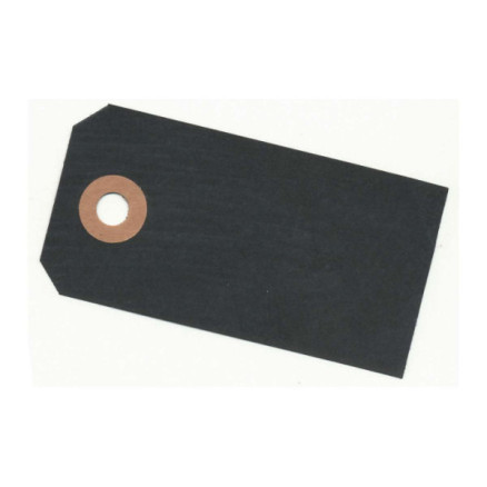 Manillamærke 40x80mm 10stk Sort