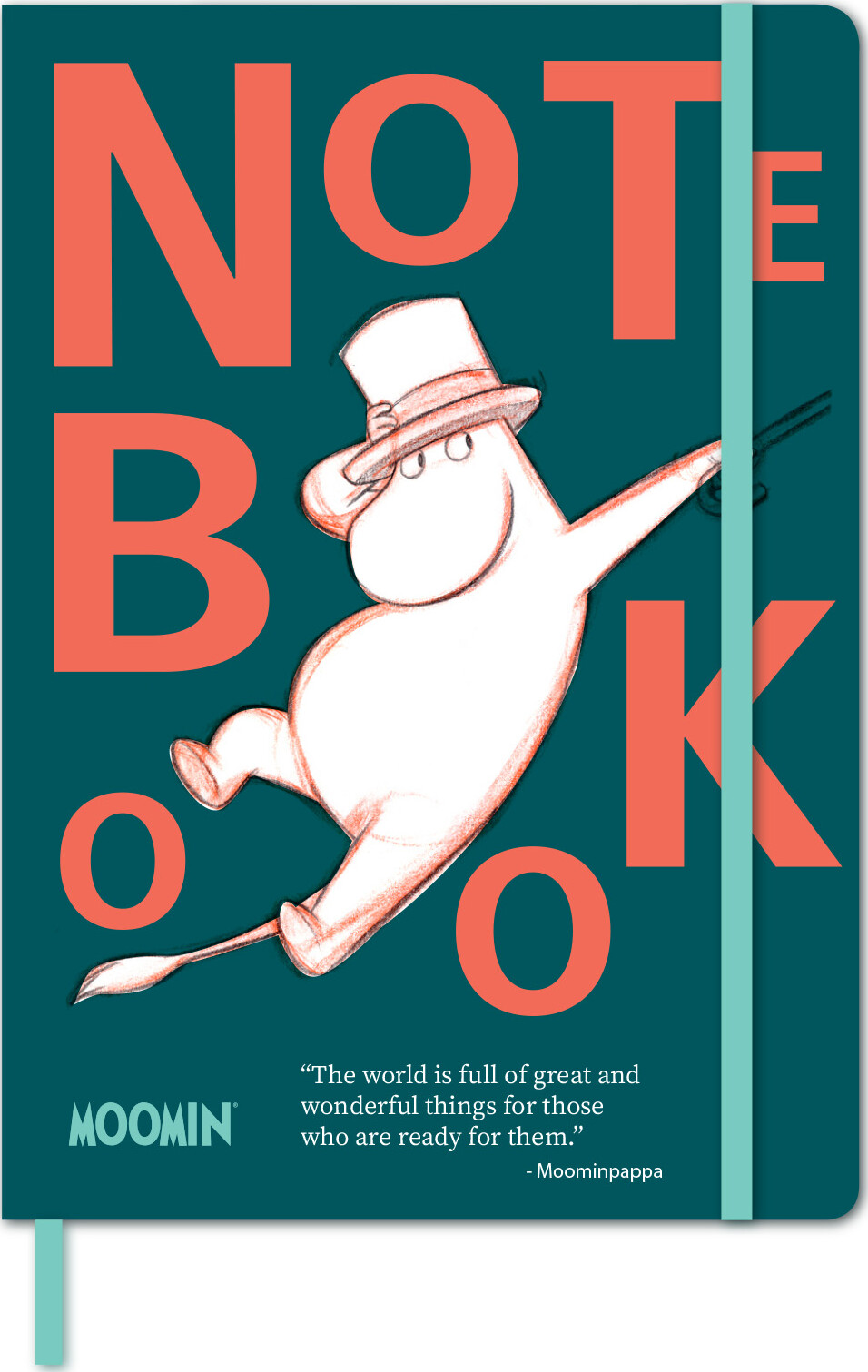 Moomin Notesbog Far Mumitroldene Barbo Toys