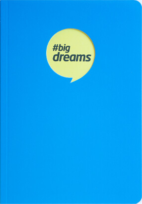 Notesbog Linjeret 160 Sider  Big Dreams