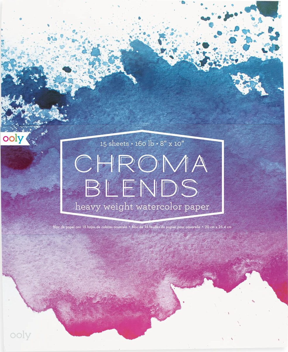 Ooly Akvarelpapir Chroma Blends